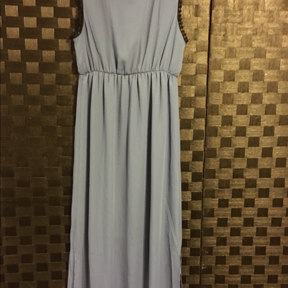 Ma Cherie Maternity Dress Blueberry Small NWT - Picture 2 of 5